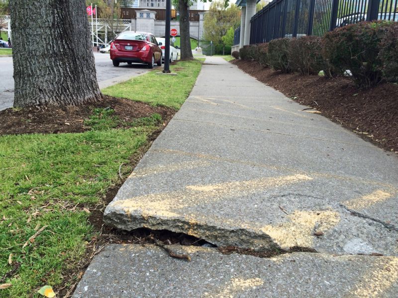 Brick Sidewalk Repair