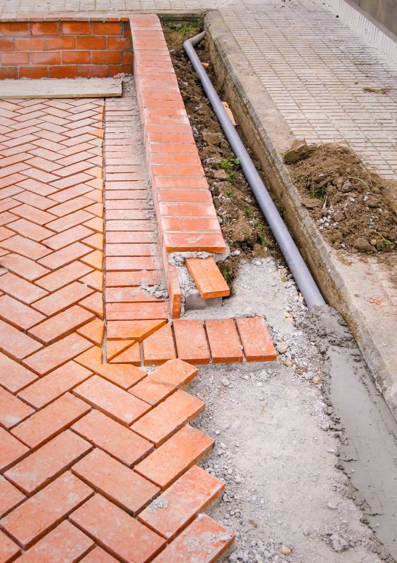 Brick Sidewalk Repair